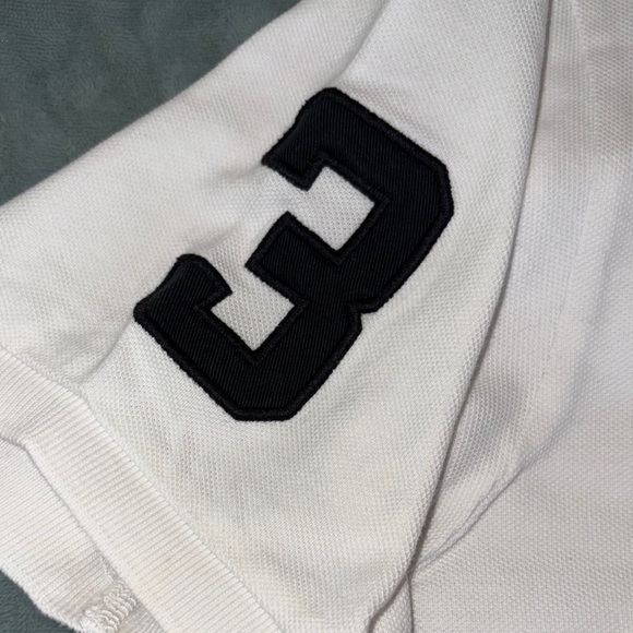SOLD.  Polo by Ralph Lauren Men's White Polo Shirt - Picture 4 of 5